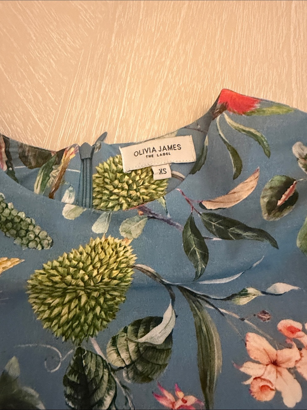 Olivia James The Label Blue Louisa Dress - Picture 2 of 5
